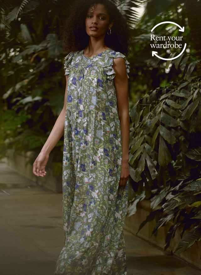 Peggy Dress with LENZING™ ECOVERO™ to Rent