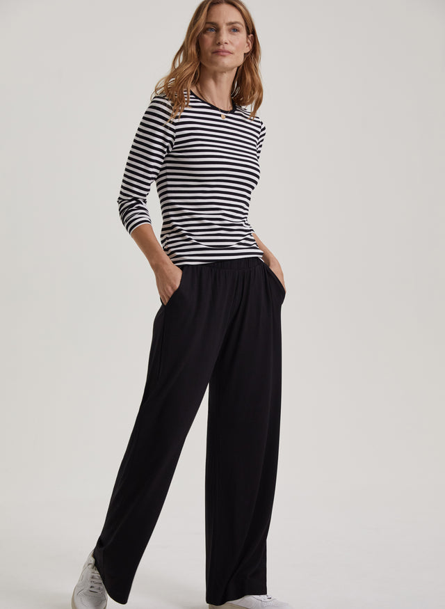 Palazzo Wide Leg Trousers with LENZING™ ECOVERO™