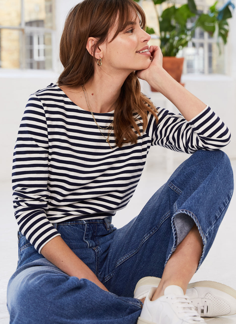 Ripley Recycled Cotton Breton Top